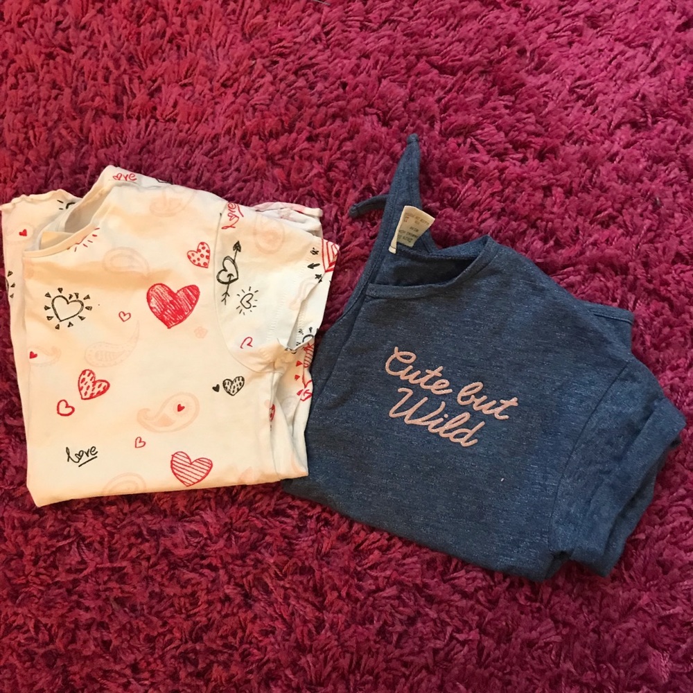 Bundle of two shirts sz 6